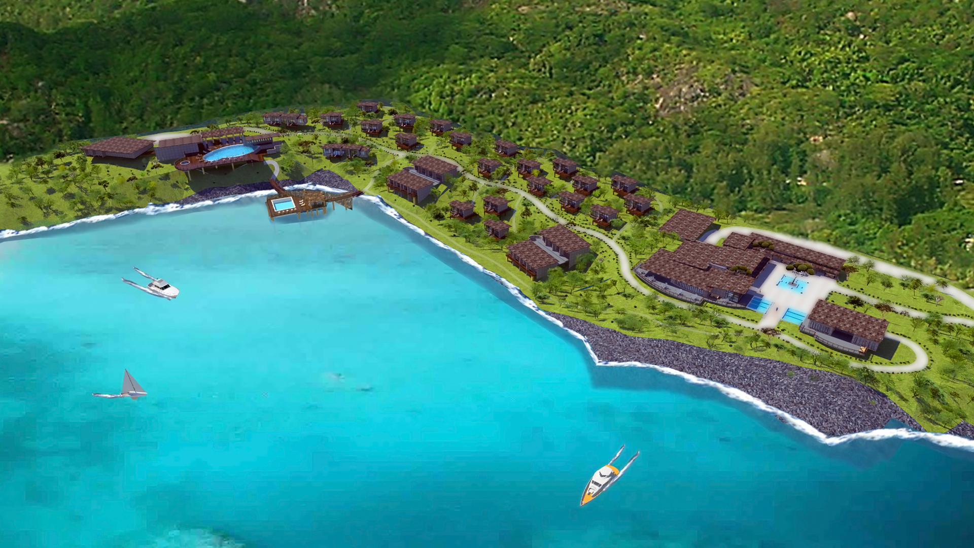 galapagos-eco-lodge-resort-aerial
