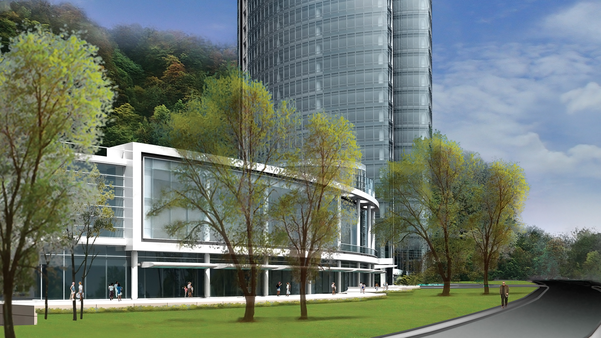 park-hyatt-tbilisi-office-courtyard-rendering