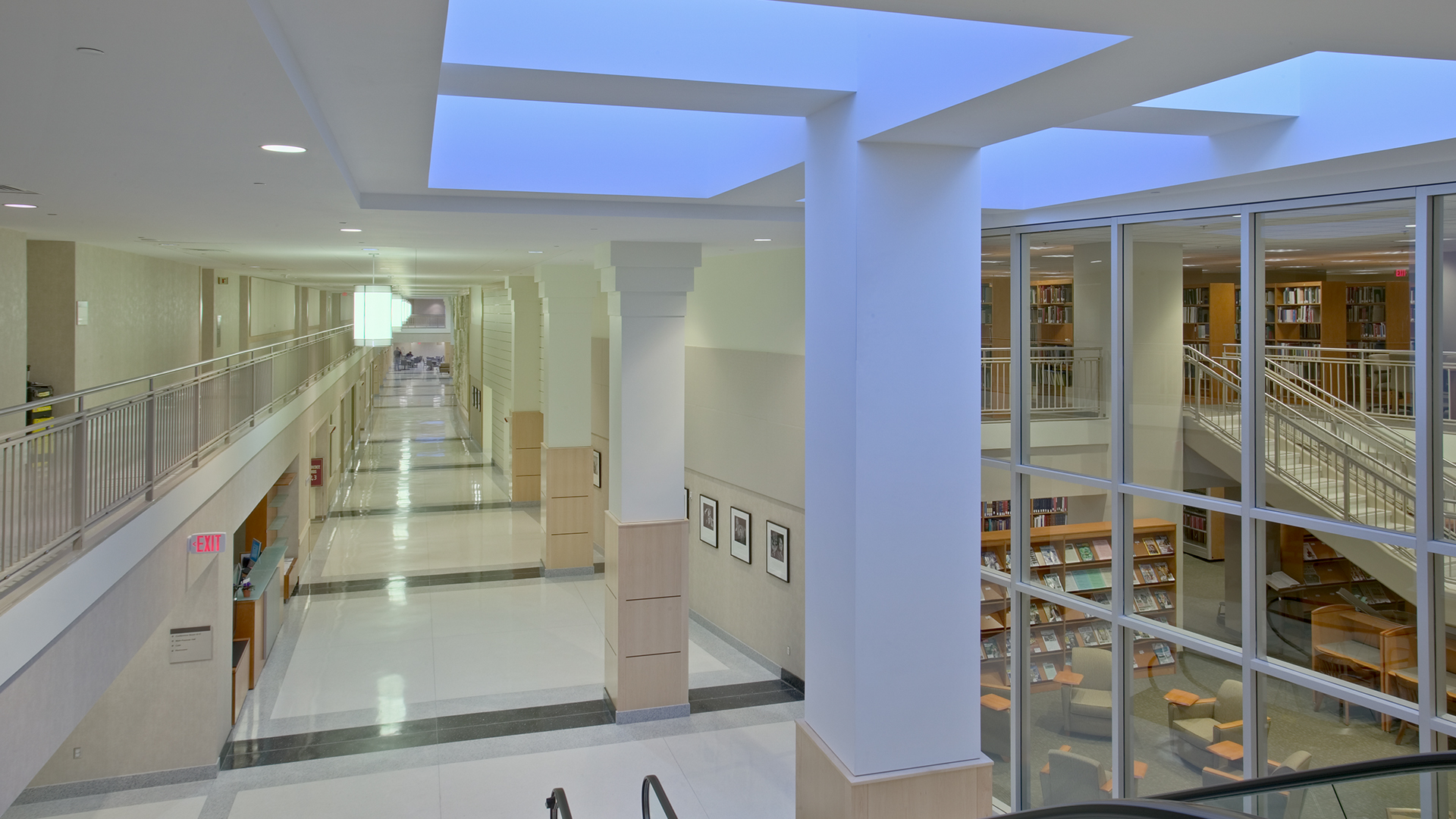 pentagon-library-corridor